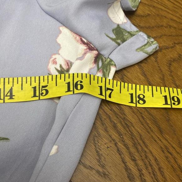 Dynamite Floral Wrap Dress - Picture 3 of 9